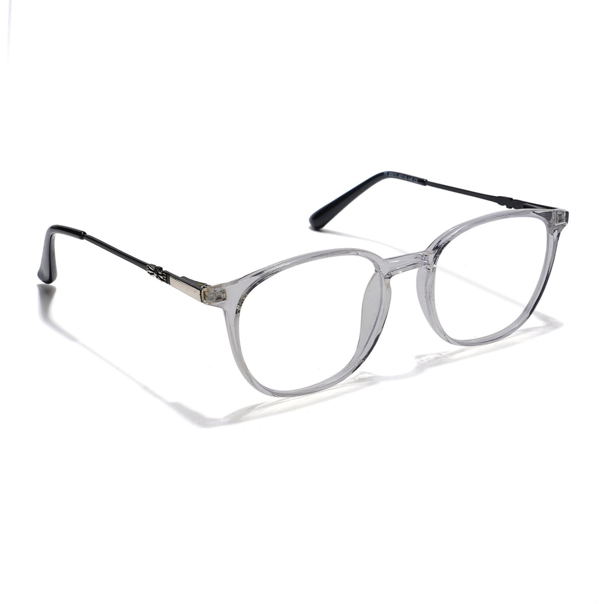Eyejack Transparent Round Eyeglasses for Men and Women - view 1