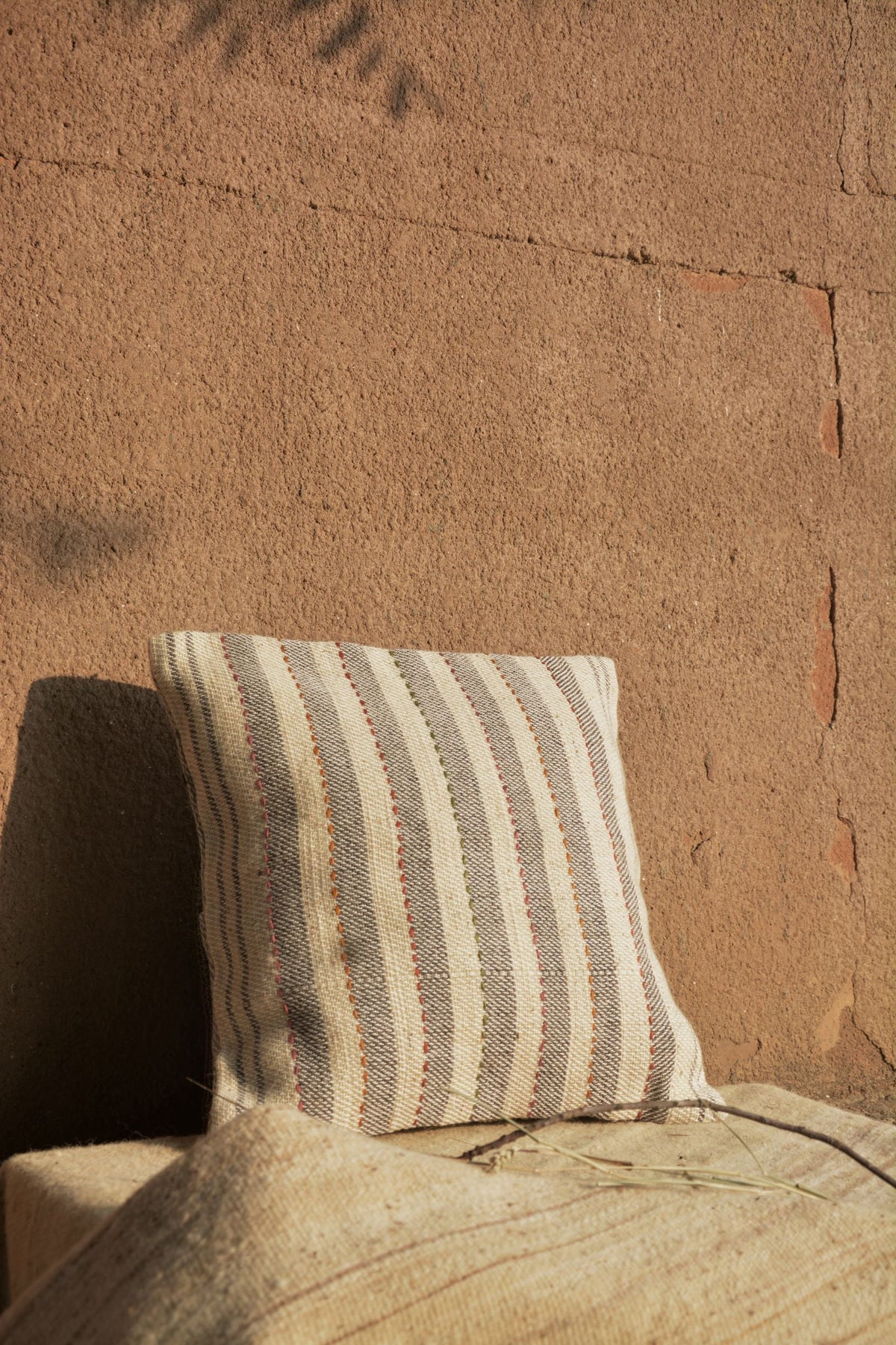 Chokhla Natural Cushion Cover