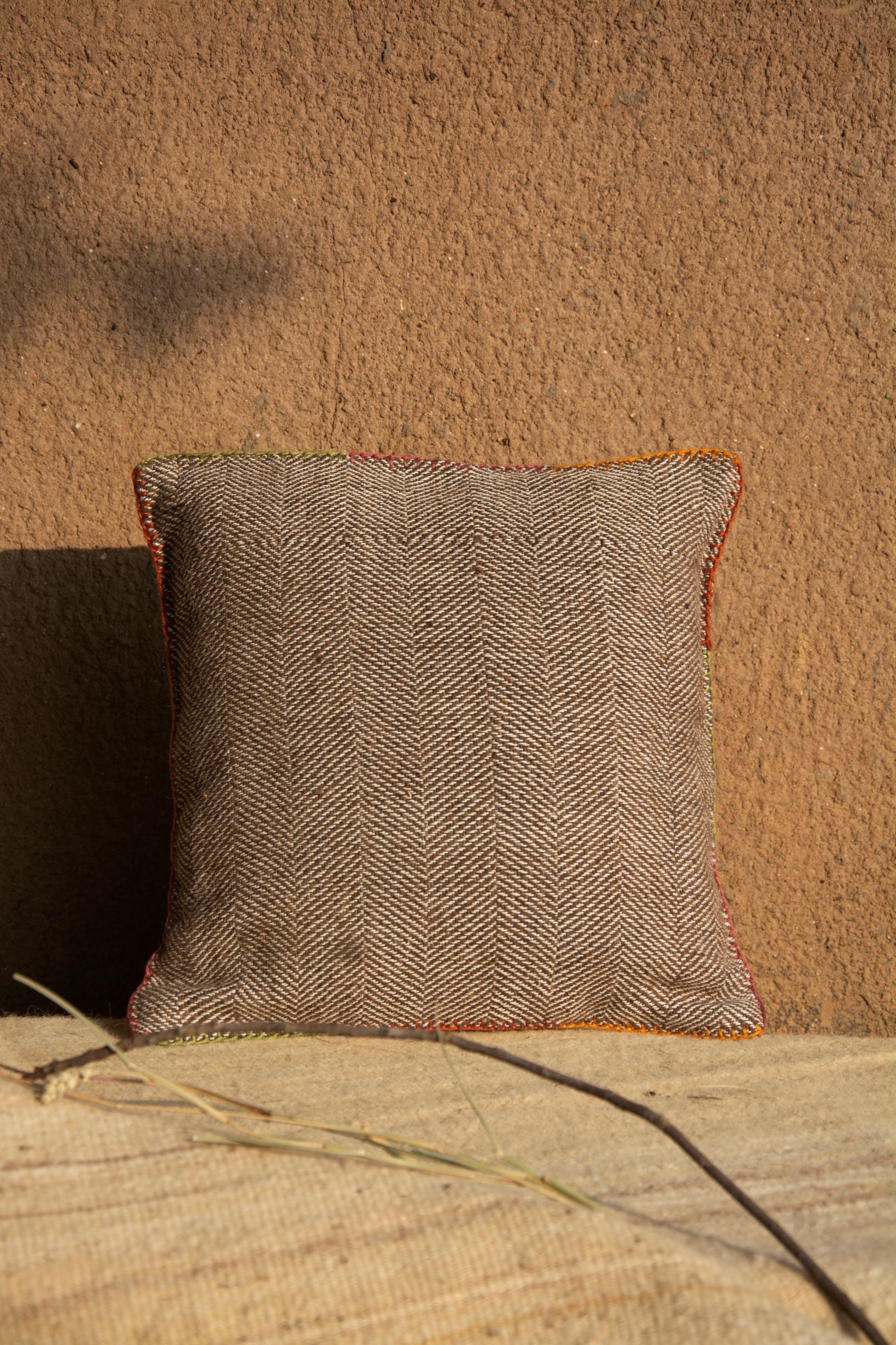 Chokhla Natural Cushion Cover