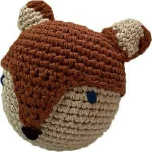 Captain Zack Crochet Fox Dog Toy