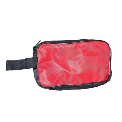 Portable Travel Hand Pouch shaving Kit Bag For Multipurpose Use (Red)
