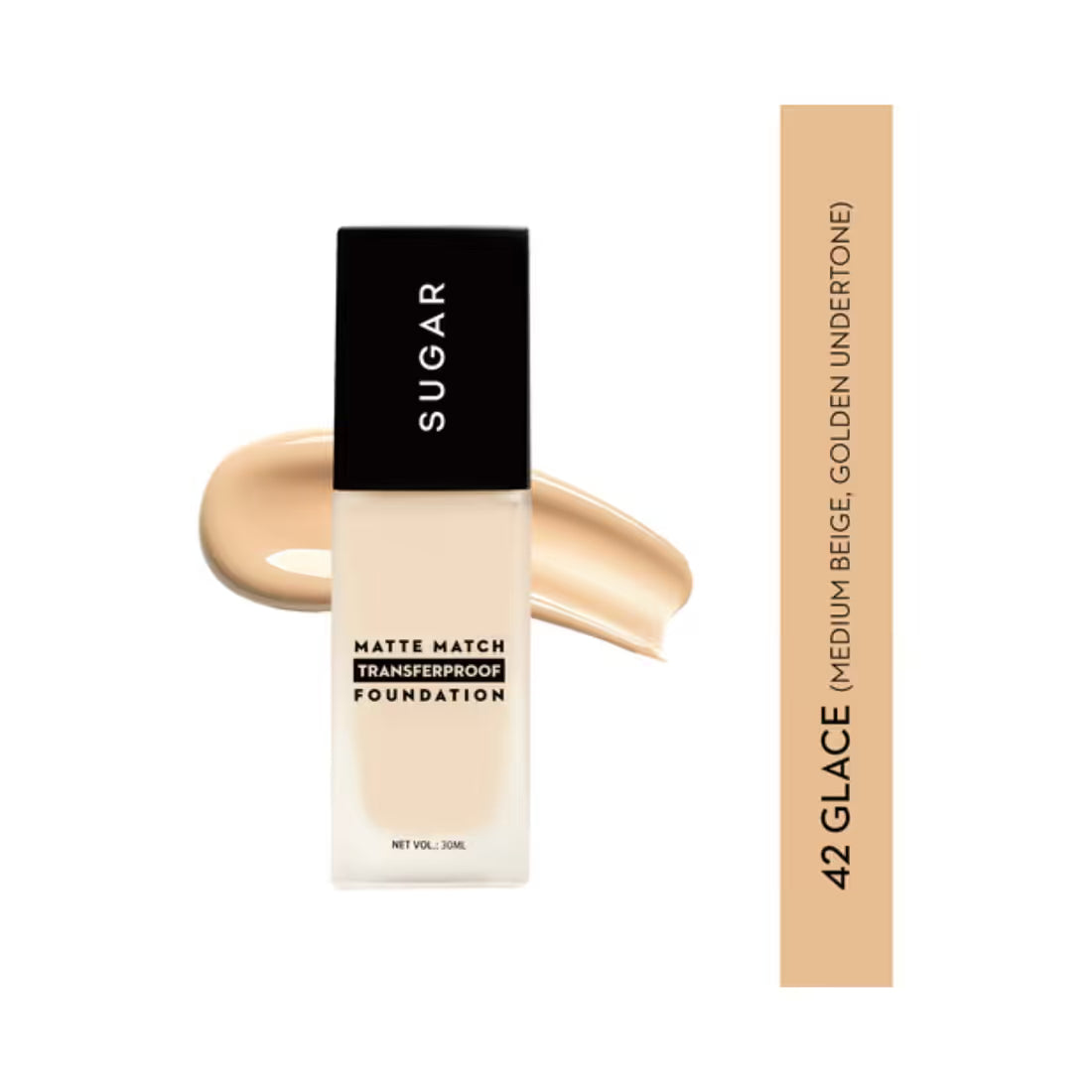 SUGAR Matte Match Transferproof Foundation 42 Glace 30Ml (699)