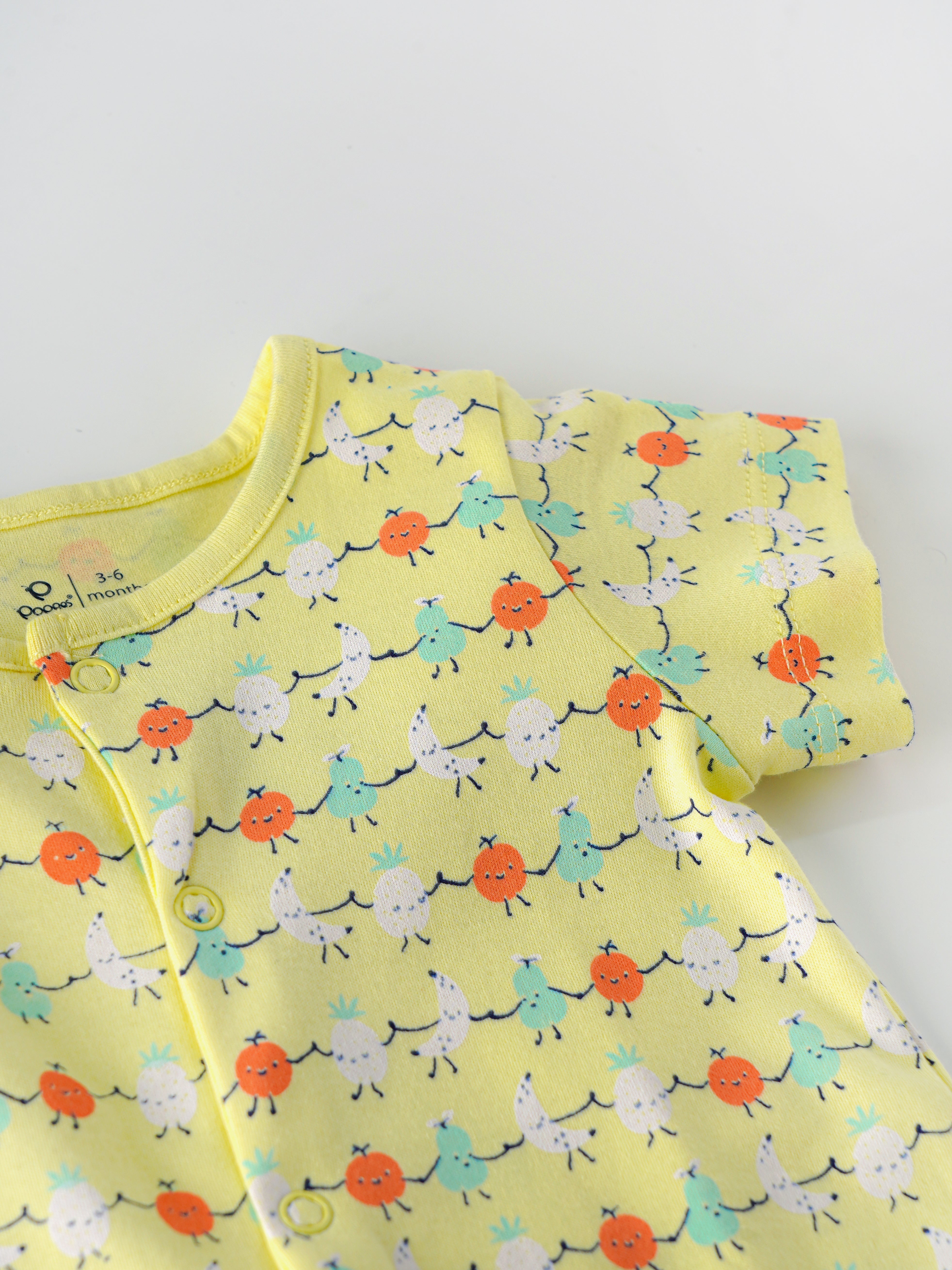 Popees Comfy & Cute Half Sleeve Romper (3-18 Months) for Boys - Image 4