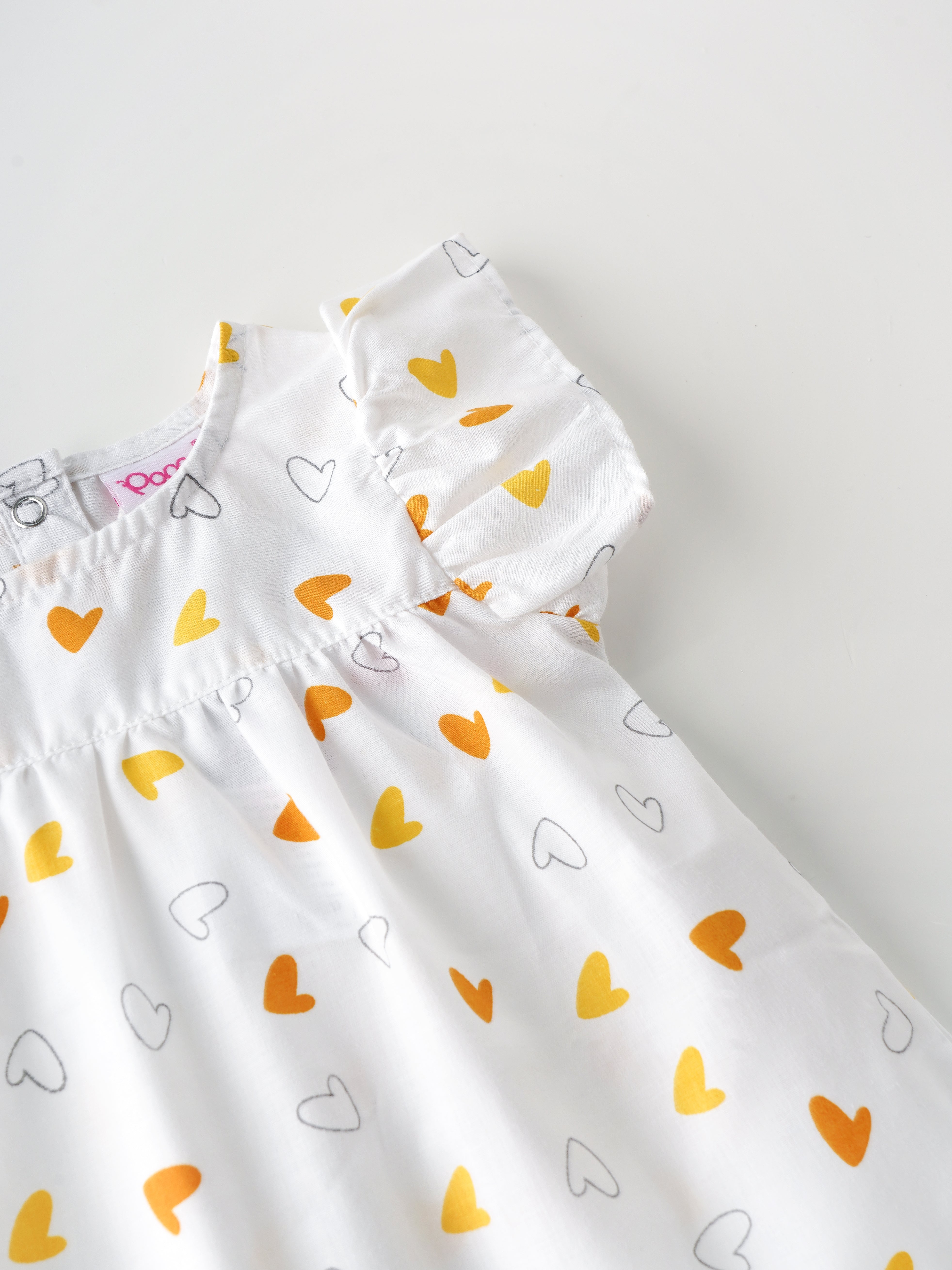 Trendy & Skin-friendly Dress & Bloomer Set for Girls - Image 3