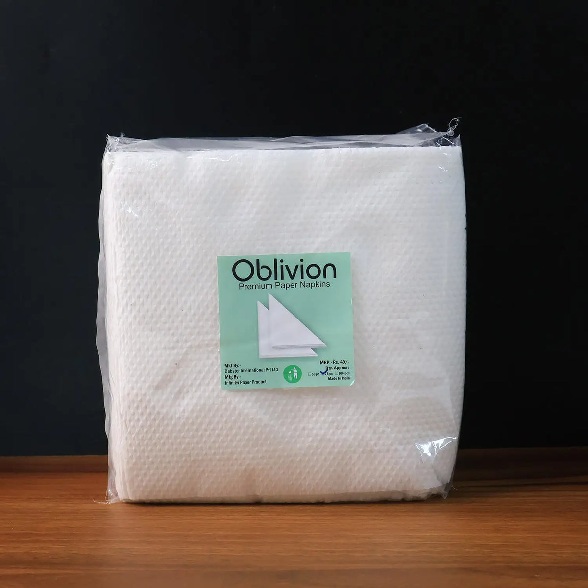 Soft  Absorbent Disposable Tissue Napkins  Paper (75 Pc) HP DD