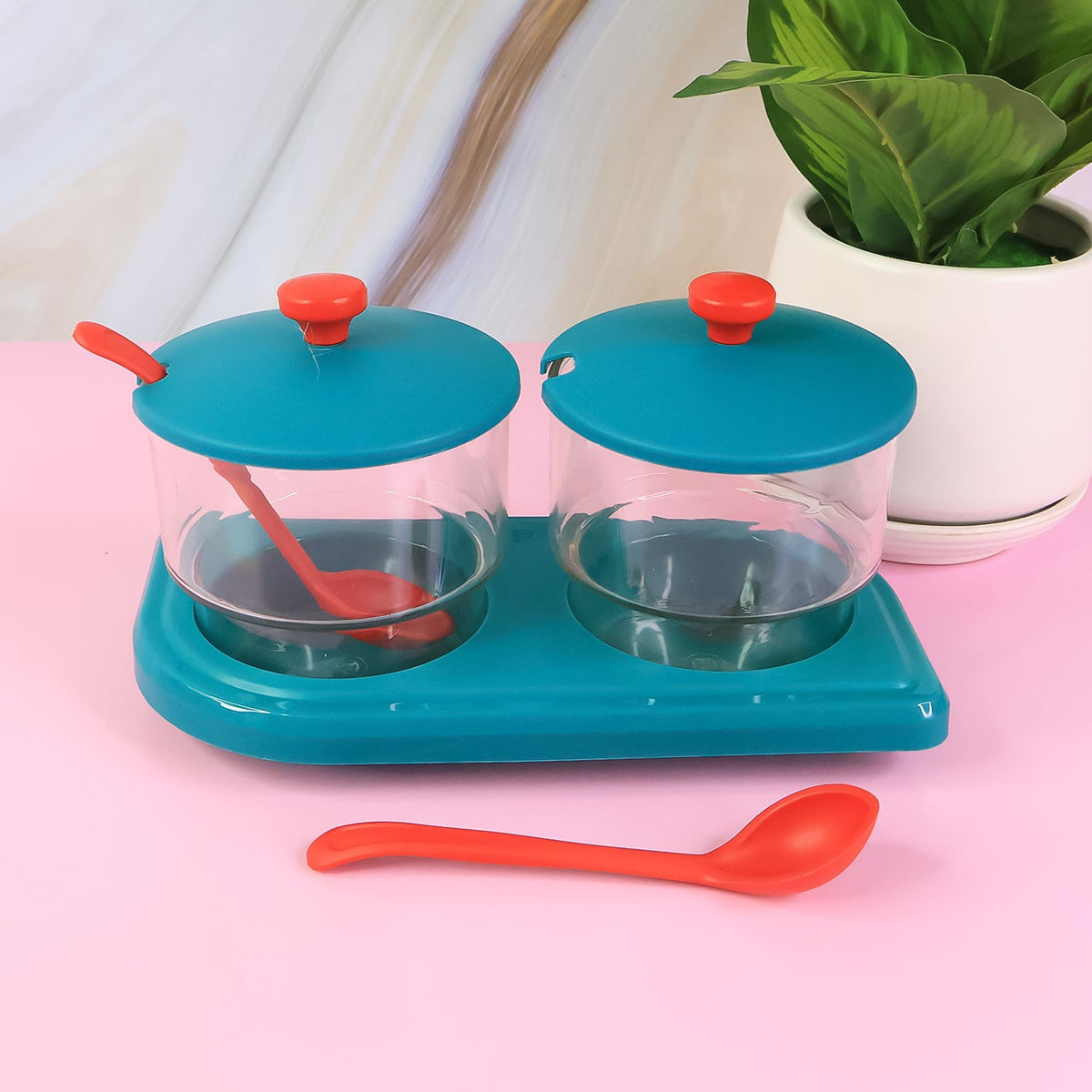 Supermom Storewell Multipurpose Spice And Condiment Container Set (2 Pc) HP DD