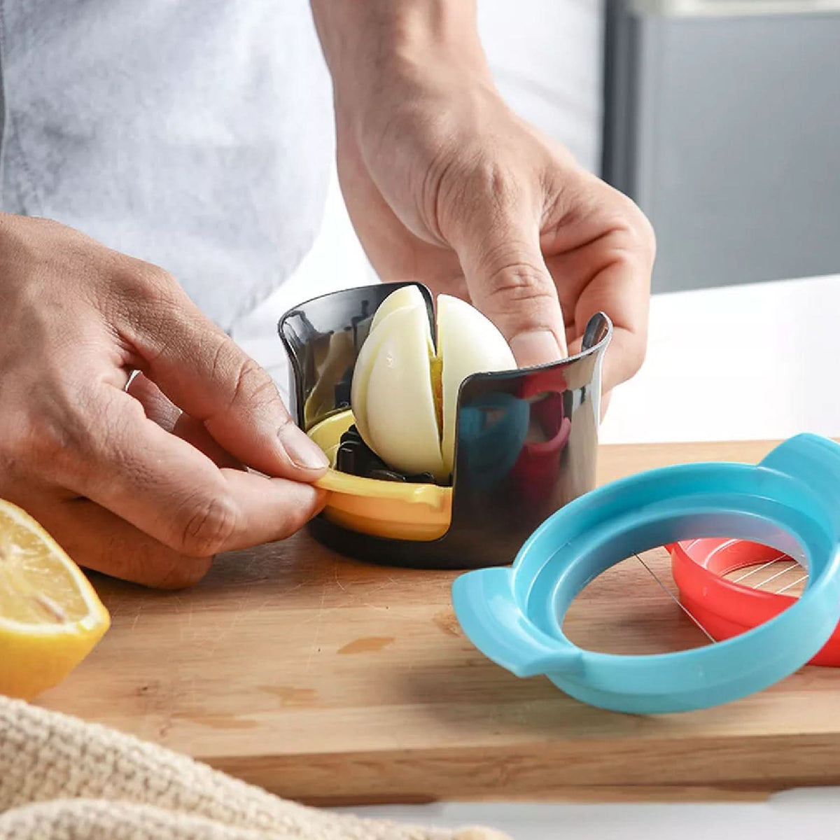 3-in-1 Multifunction Vegetable Slicer – Manual Grater, Shredder & Slicer for Kitchen Use HP DD
