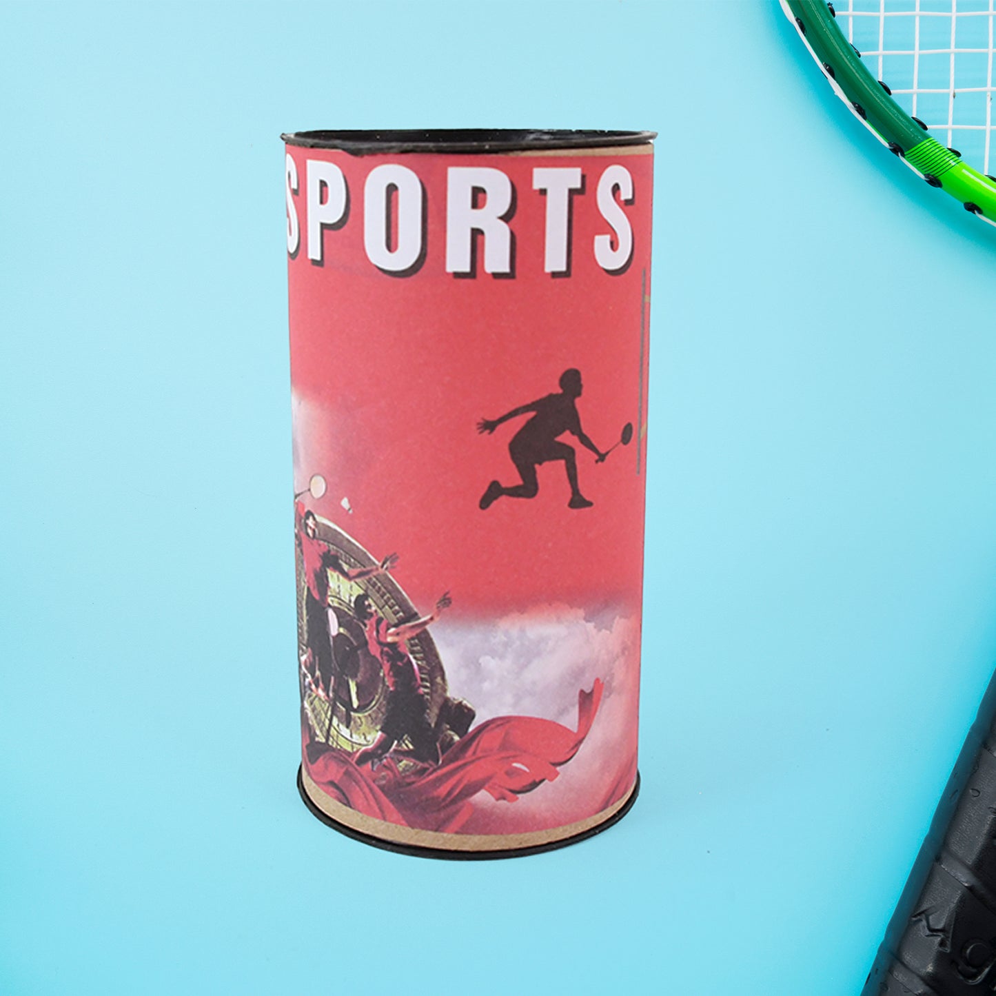 Premium Badminton Set with 2 Lightweight Metal Rackets, 3 Nylon Shuttlecocks & Carry Case (1 Set )