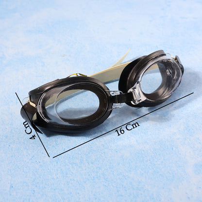 Uv Protection Swimming Goggles with Adjustable Waterproof Swim Goggles for Pool, Beach & Open Water Swimming (1 Pc)