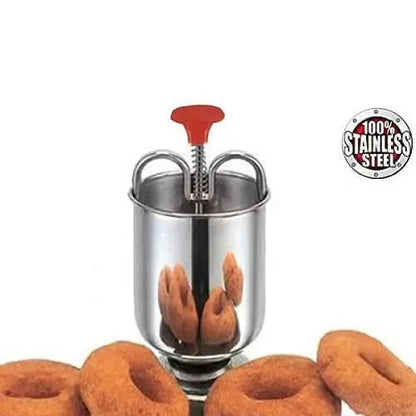 Stainless Steel Medu Vada Maker Perfectly Shaped Vadas with One Press