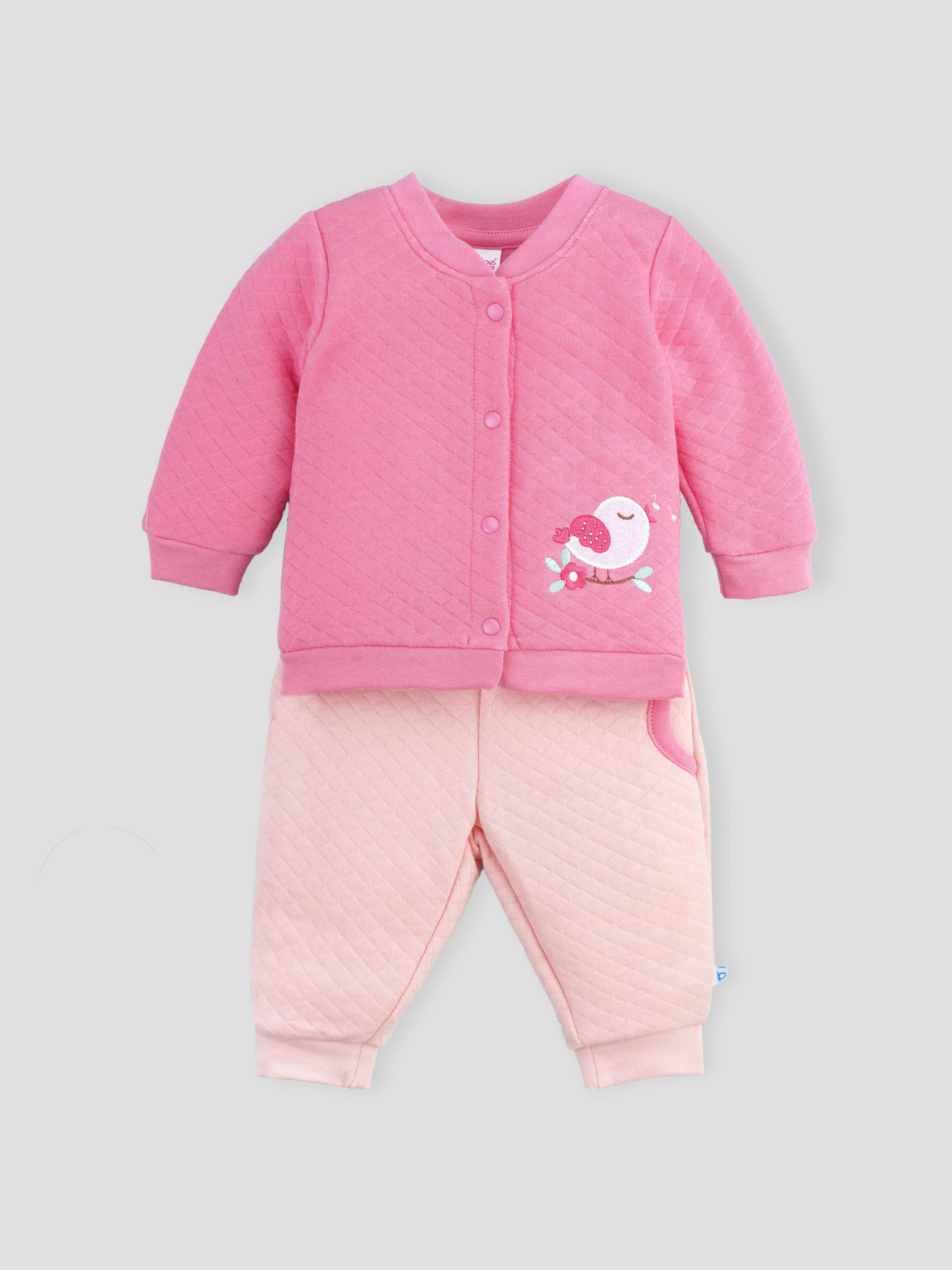 Popees Cozy & Stylish Fleece Winter Co-ord Set for Girls – Soft, Warm & Comfortable - Image 1