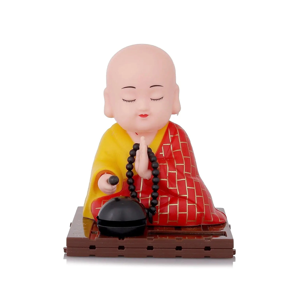 Solar Powered Sitting  Buddha Statue  Moving Head And Hand (1 Pc  Medium) HP DD