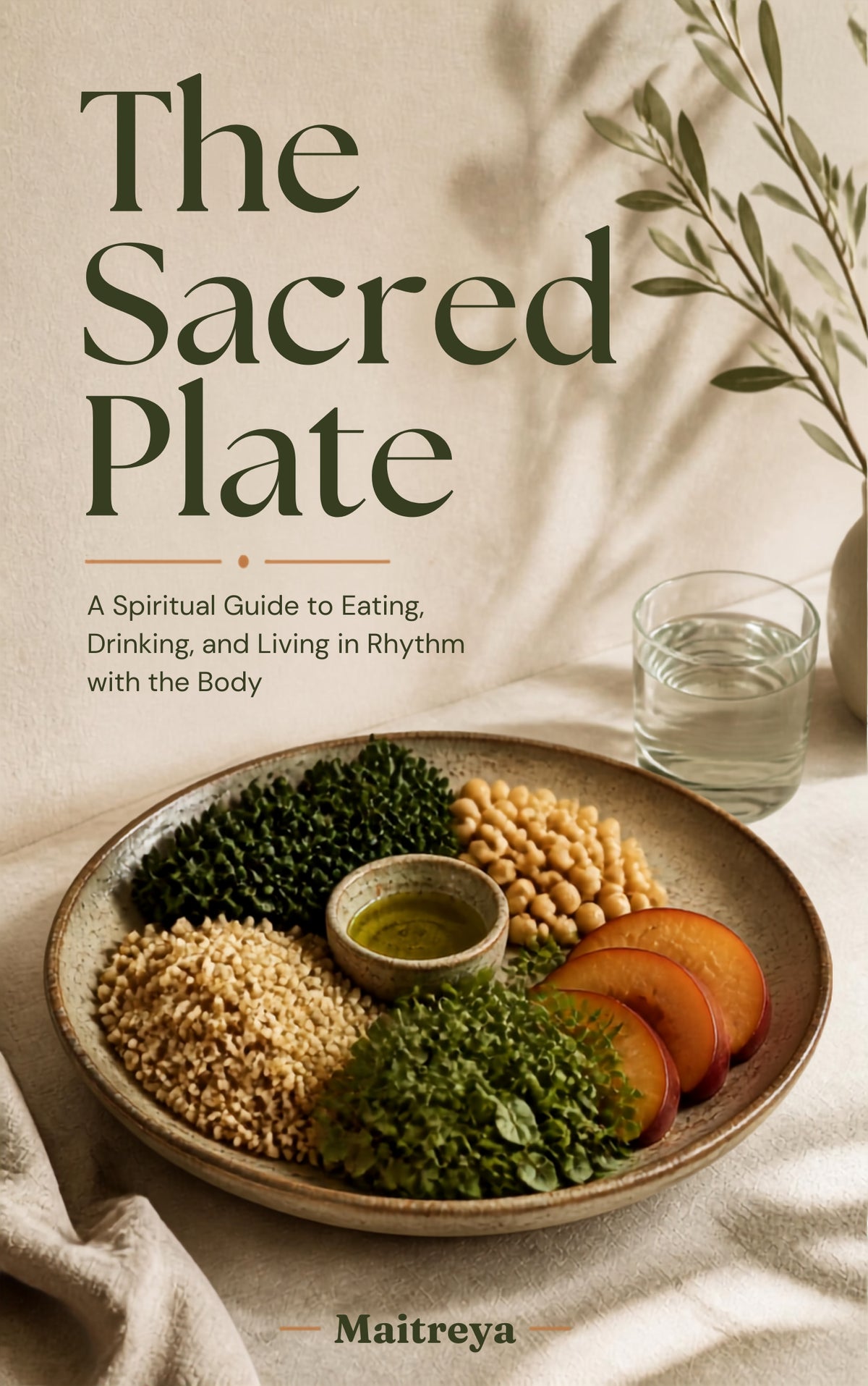 The Sacred Plate: A Spiritual Guide to Eating, Drinking, and Living in Rhythm with the Body (Instant eBook)