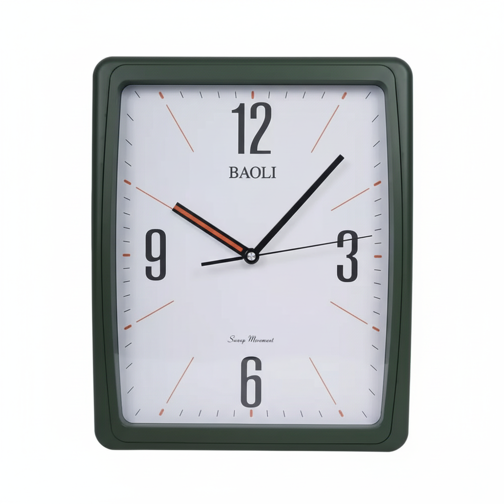 Plastic Analog Wall Clock - 35 cm SUPER