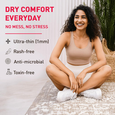 Sirona Panty Liners 20 pcs | Ultra-Soft, Antimicrobial, Fragrance-Free & Paraben-Free | Daily Freshness & Dry Comfort for Light Leaks, Discharge & Spotting | Breathable, Chemical-Free | Pack of 12