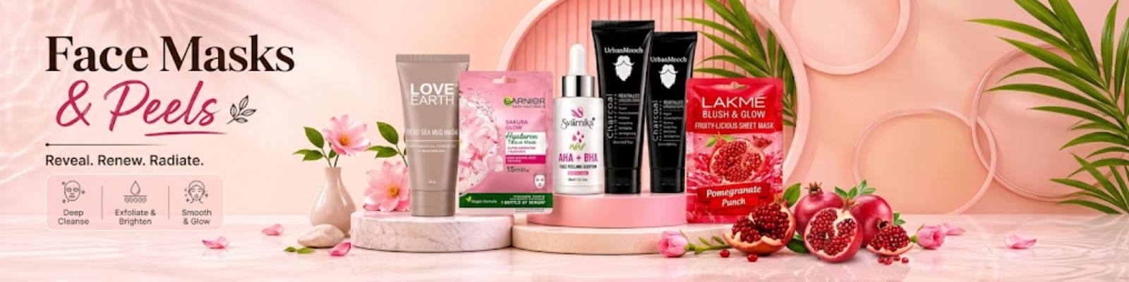 Face Masks & Peel