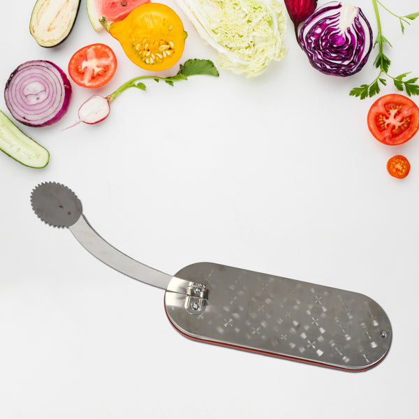 Steel Vegetable Cutter Premium Quality Cutter For Fruit  Vegetable  Meat Cutting Use ( Color Box )