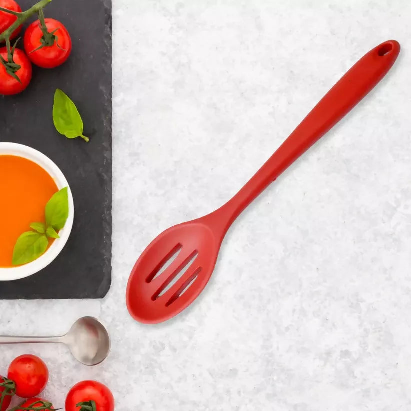Silicone Cooking & Basting Spoon Set – Heat-Resistant, Non-Stick Kitchen Utensils (6 Pcs ) ABHI Mobiles