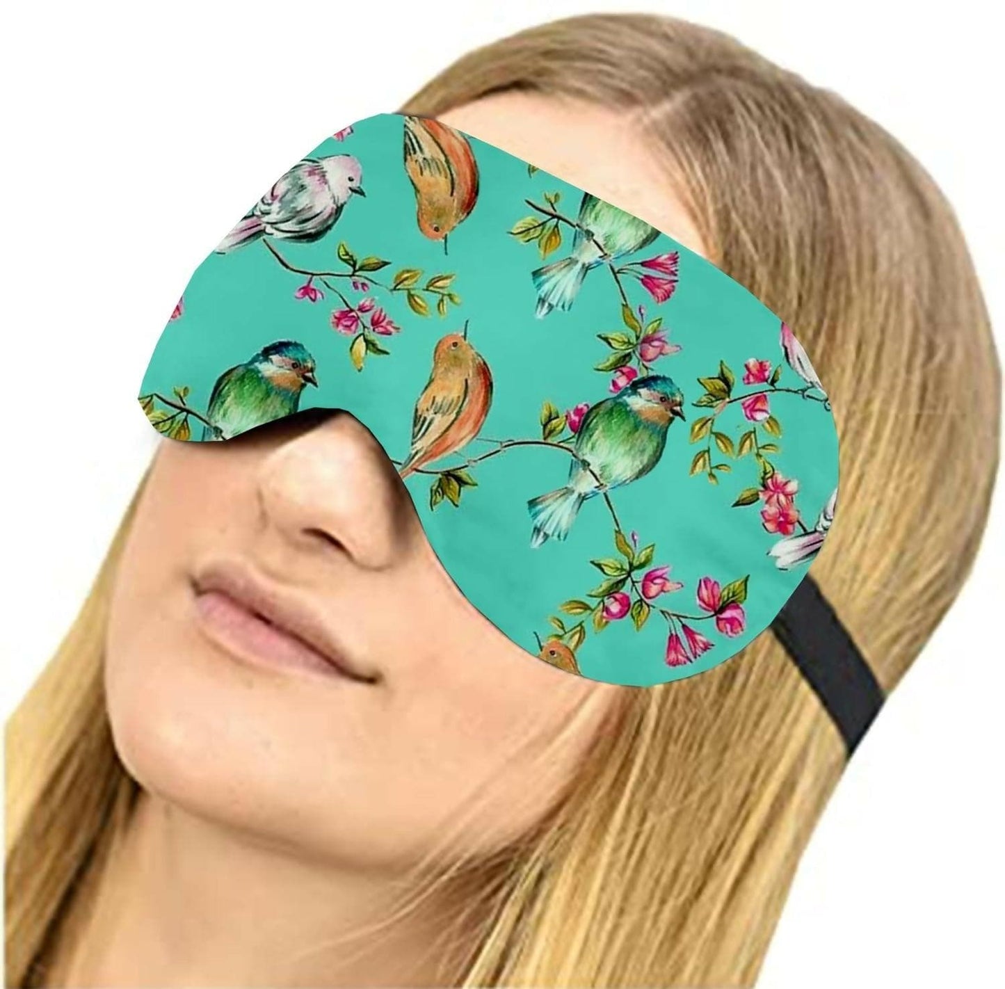 Lushomes Sleep Eye Mask-Updated Design Light Blocking Sleep Mask, Soft and Comfortable Night Eye Mask - HalfPe