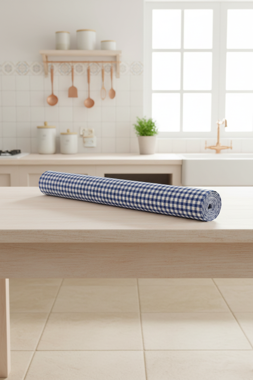 Mopak Decor ShelfLiner used for Wardrobe kitchen cabinet Drawer Slab Roll (Blue Small Box) Mopak Decor