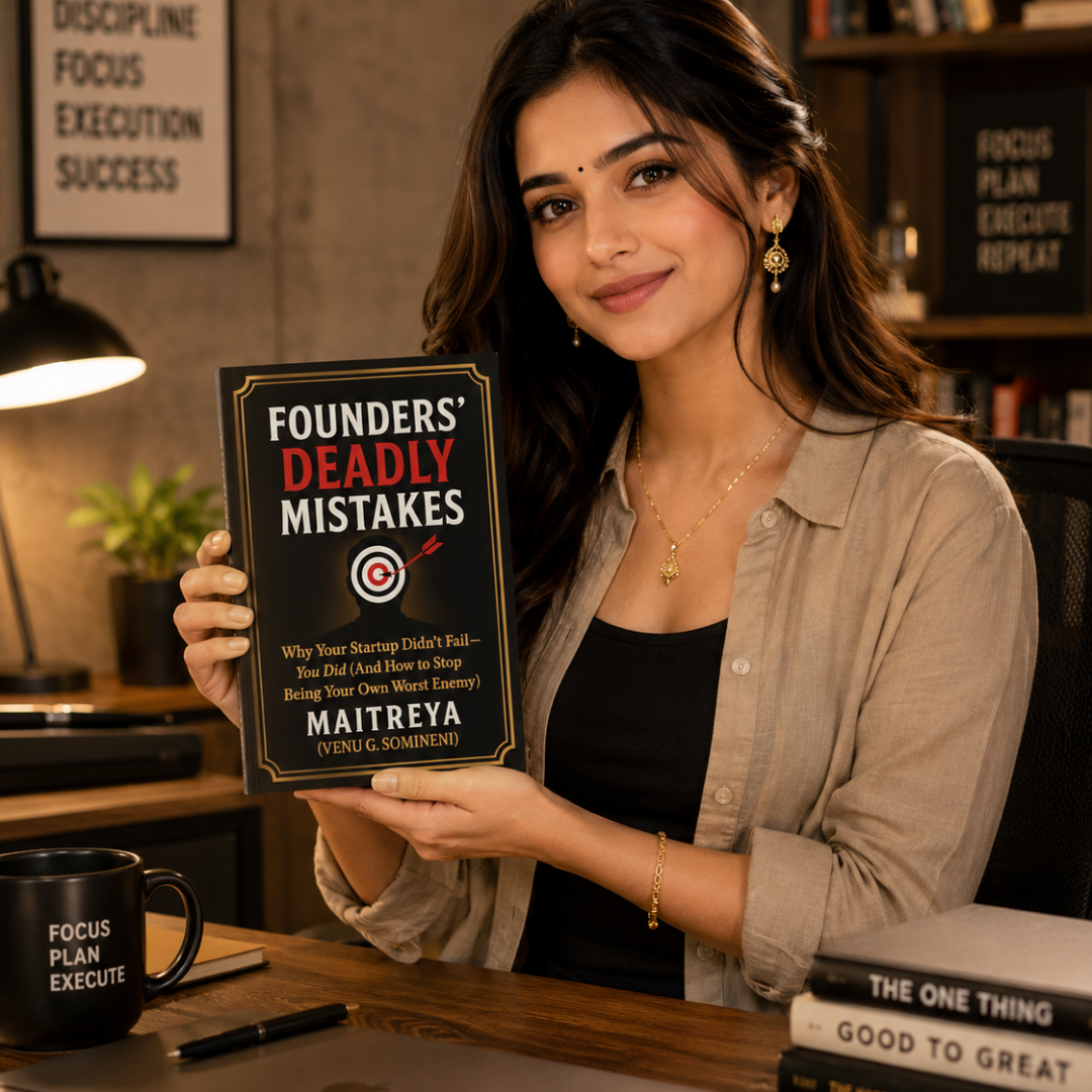 Founders’ Deadly Mistakes: Why Your Startup Didn’t Fail—You Did (And How to Stop Being Your Own Worst Enemy) ( Instant eBook)