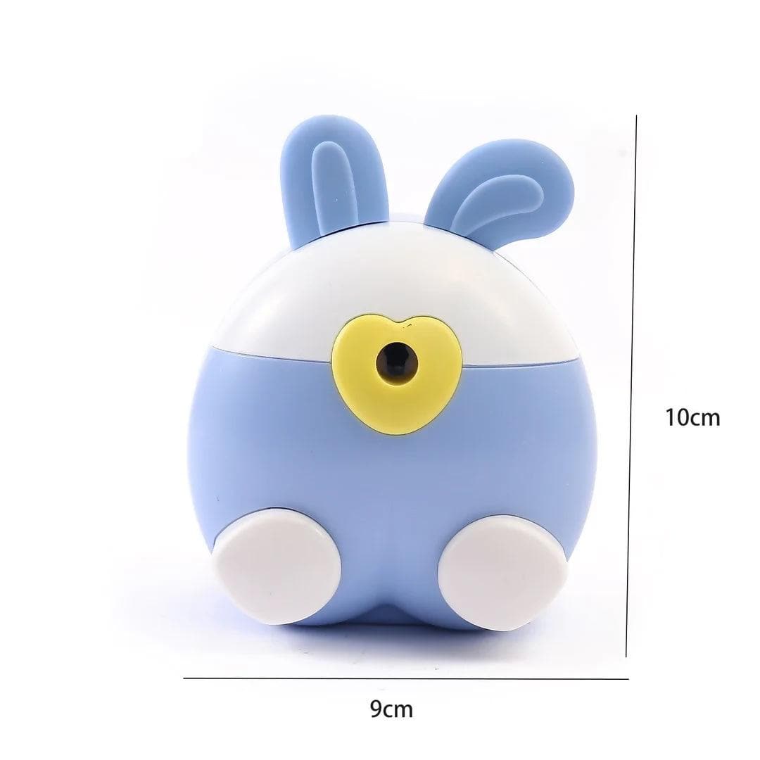 A Beautiful Bunny Ear Mechanical Pencil Sharpener For Everyone (Blue) . - HalfPe