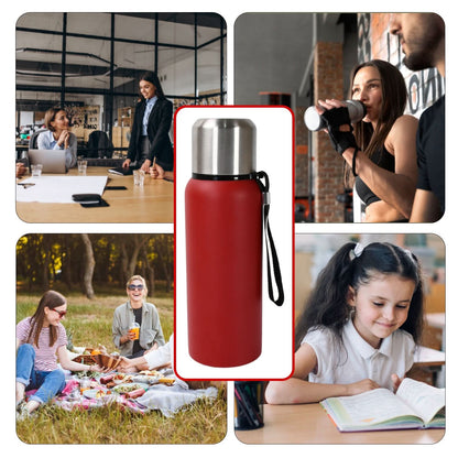 Stainless Steel Thermos Bottle – Leak & Rust Proof (600-1000ml)