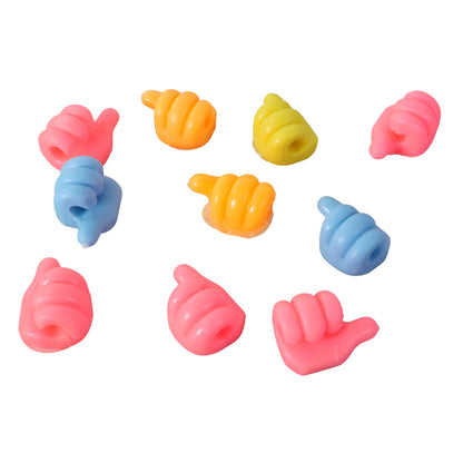 Mini Multi-Purpose Utility Hangers for Thumb-Style Anti-Slip Hooks for Drying Socks, - (10 Pc)