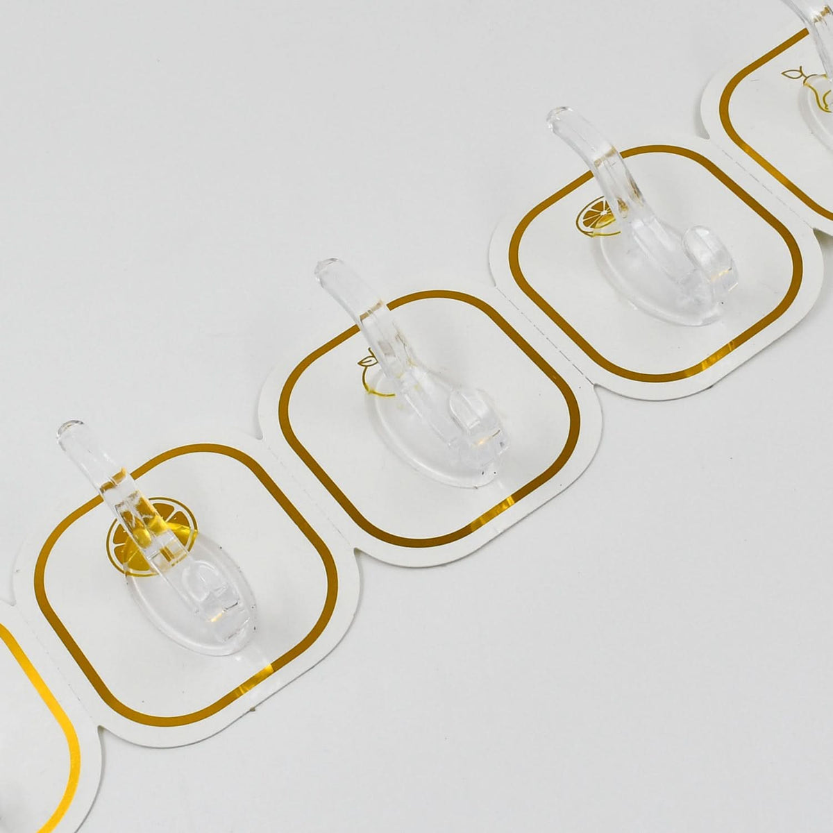 Transparent Adhesive Wall Hook (6 Pcs Set) HP DD
