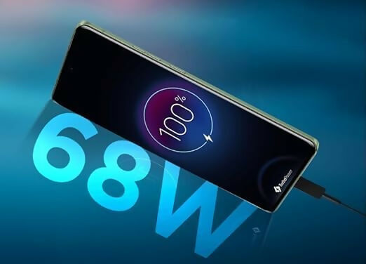 Motorola Original 68W TurboPower Fast Charger Adapter with 3.3 Ft Type-C to Type-C Cable (GaN Technology) Dreams Gadgets 2