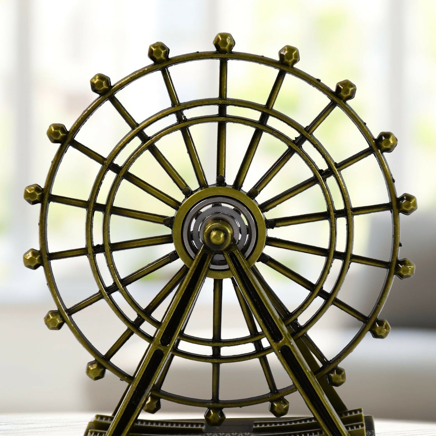 Metal Desktop Table Decoration Cabinet Wheel Tower (1 Pc) ABHI Mobiles