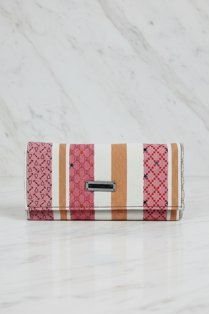 Women’s Printed Striped Envelope Wallet RAYORA ENTERPRISE