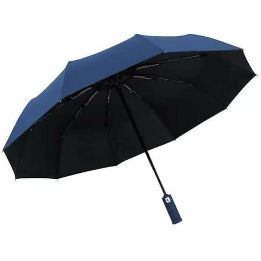 Compact Travel Umbrellas for Rain With LED Feature [Length: 33.5cm, open size: 105x64cm] - HalfPe