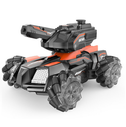 RC Tank with Water Bomb - Orange