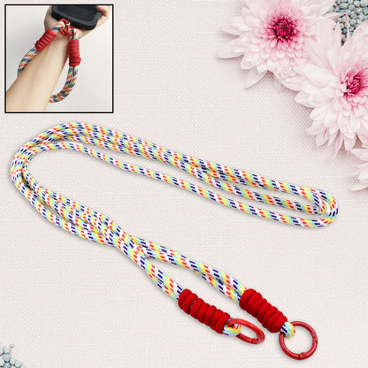Universal Cross-Body Phone Lanyard – 52 Inch Multicolor
