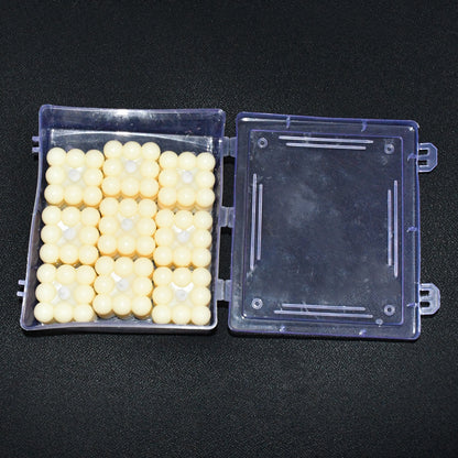 Decorative LED Bubble Candles – Flameless Tealight Candles with Warm Glow for Home (9 Pc  Set)