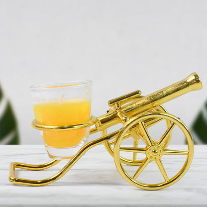 Top Cannon Tealight Holder  Candle Holder (1 Pc)