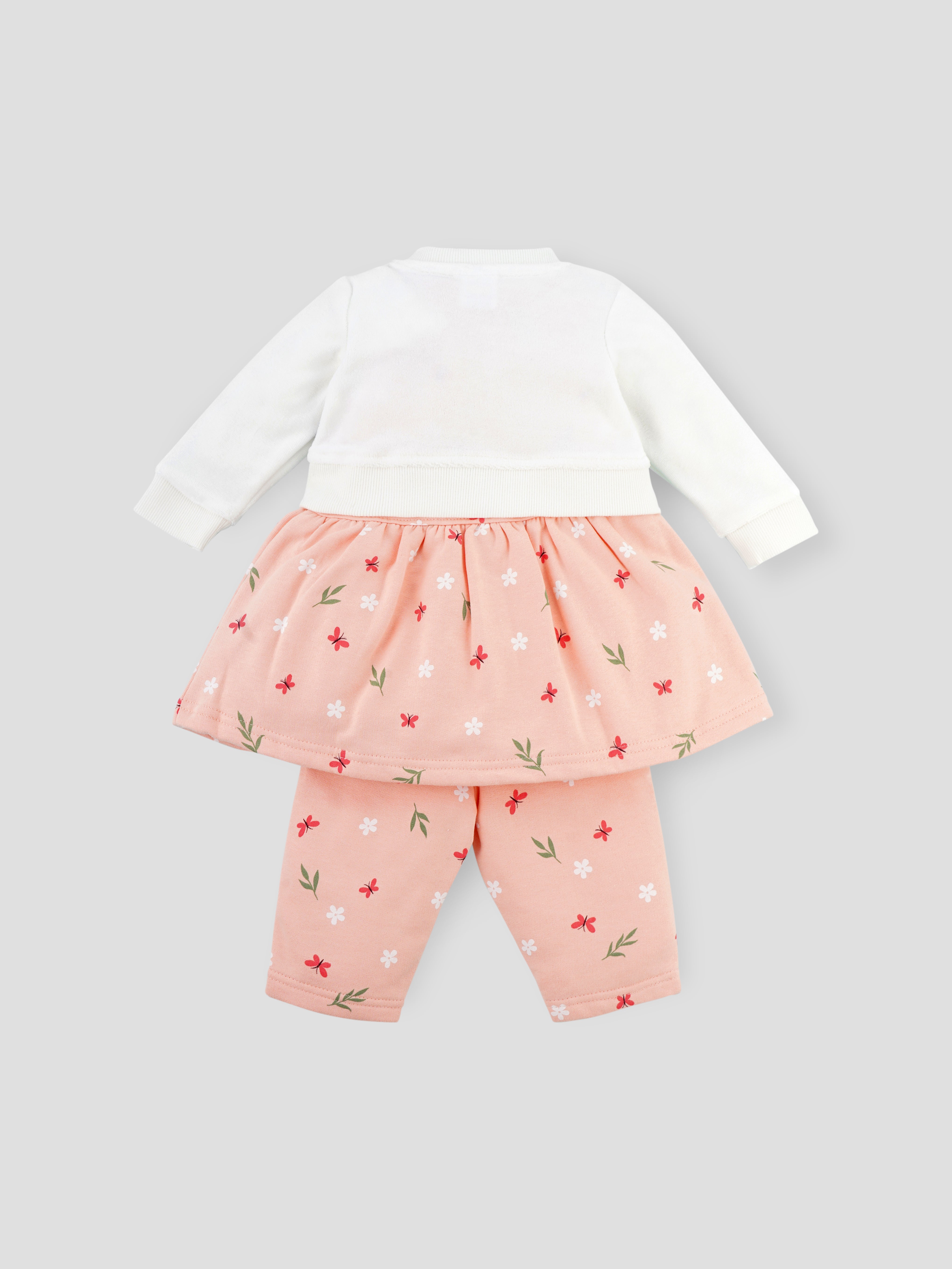 Popees Trendy & Comfy Winter Co-ord Set for Girls – Soft, Snug & Warm - Image 2