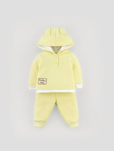 Popees Trendy & Comfy Quilted Winter Co-ord Set for Girls – Warm & Stylish - Image 1