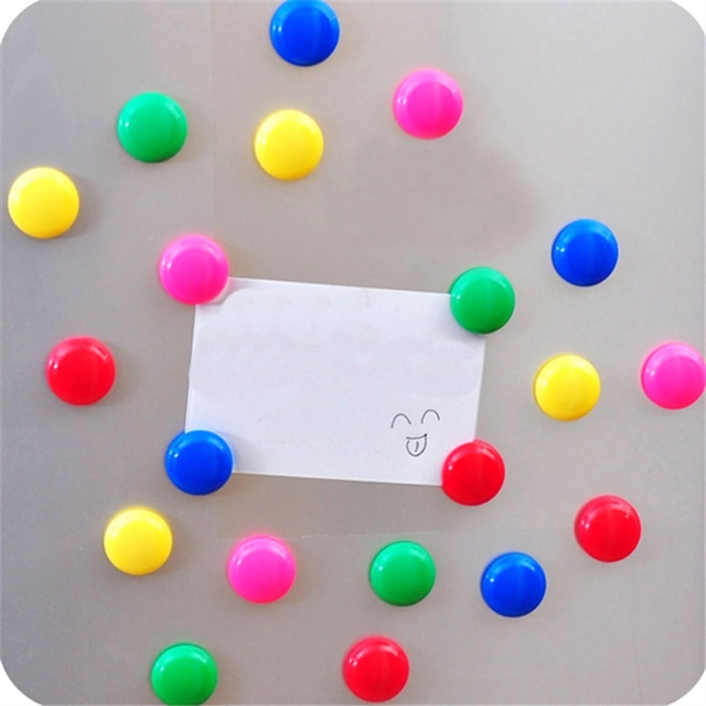Magnetic Whiteboard Buttons – 2cm Colorful Round Magnets for Home & Teaching Use (200 Pcs Set)