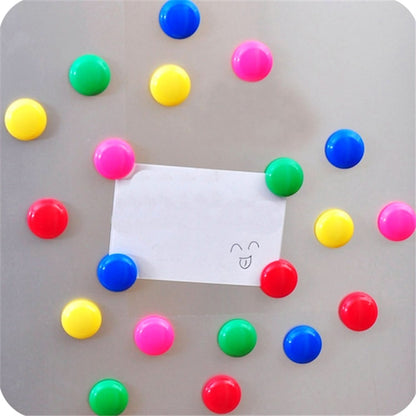 Magnetic Whiteboard Buttons – 2cm Colorful Round Magnets for Home & Teaching Use (200 Pcs Set)