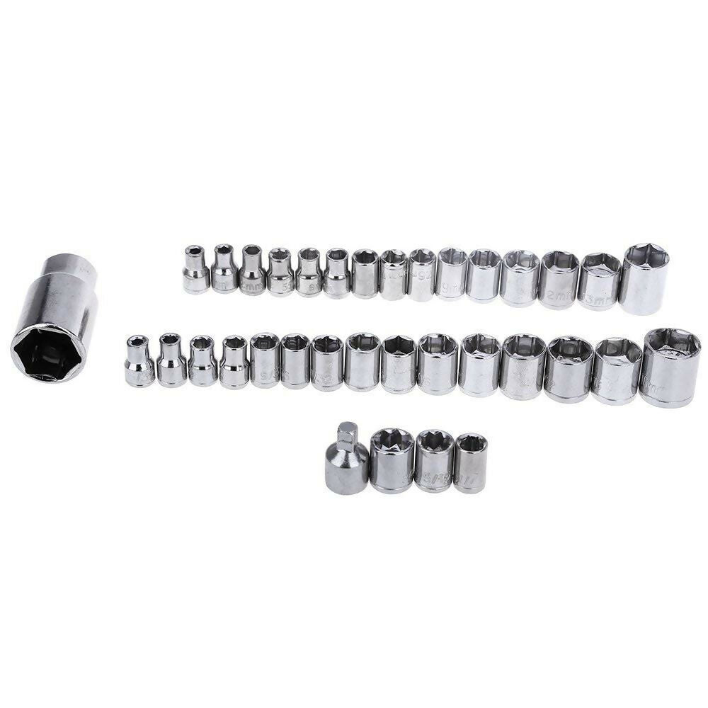 40 in 1 Pcs Tool Kit & Screwdriver and Socket Set, 40-Piece Bit & Socket Set (Multi Color)