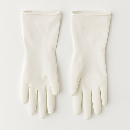 Medium Reusable Household Cleaning Gloves for Dishwashing & Home Care - (2 Pc  Set)