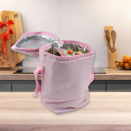 Cute Animal Zip Lunch Bag with Adjustable Strap