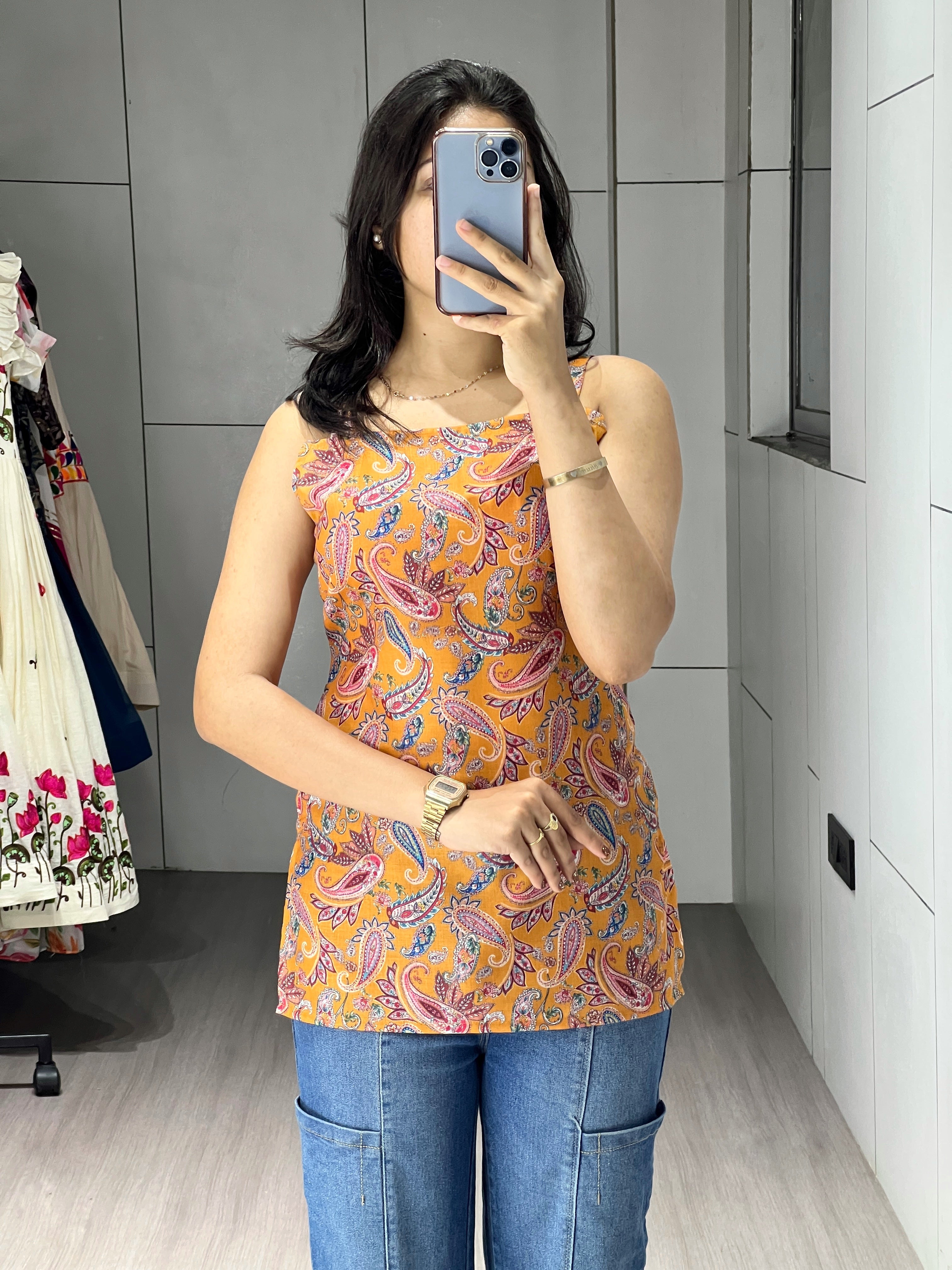 Letest Trending Collection Printed Short Tunic