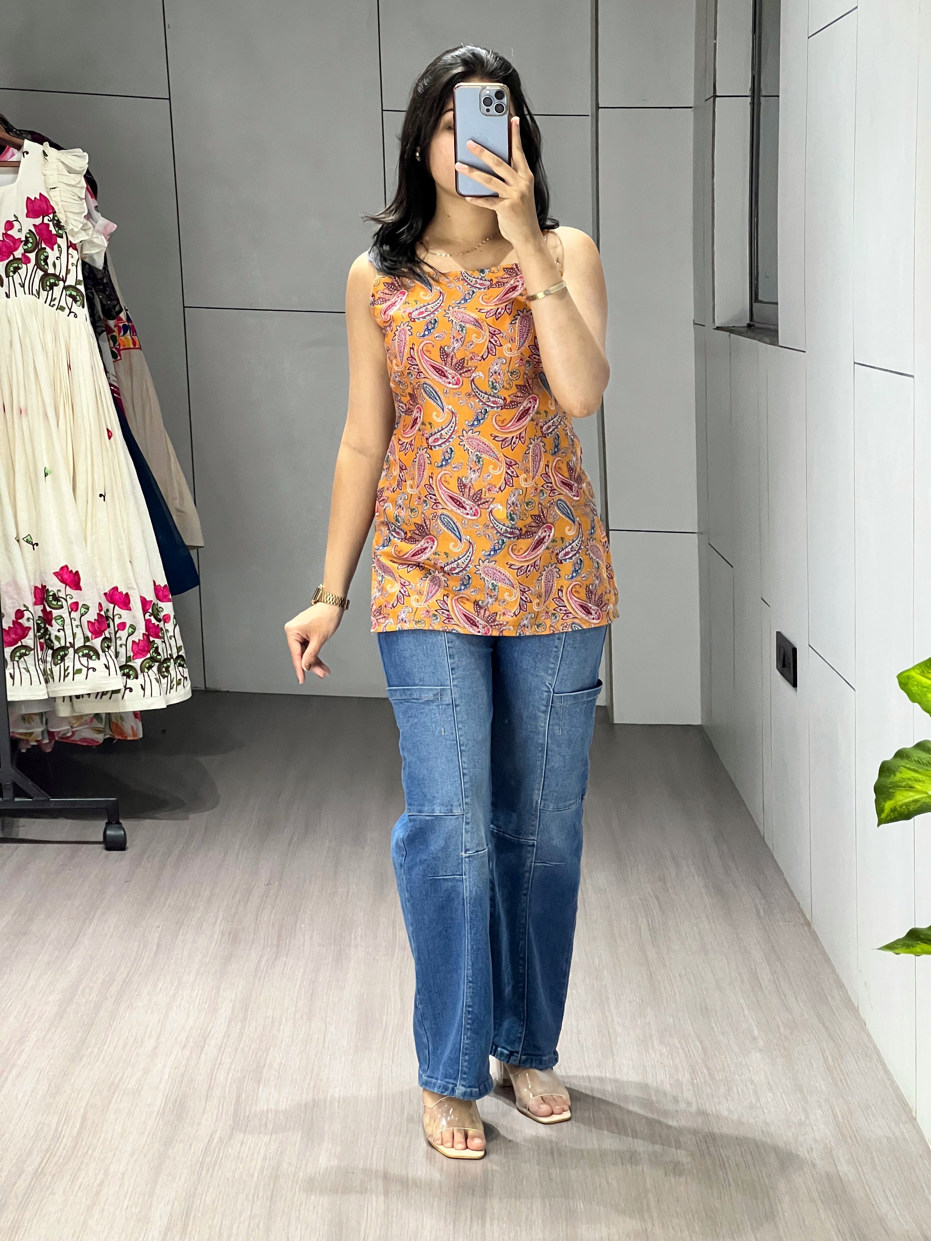 Letest Trending Collection Printed Short Tunic