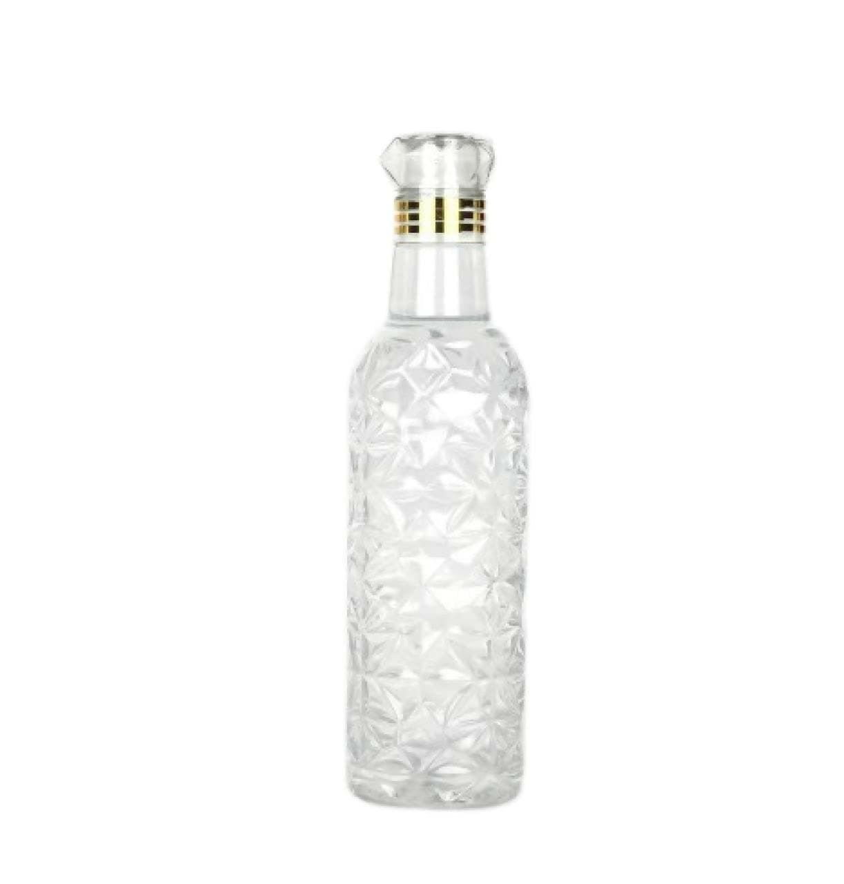 Plastic Fridge Water Bottle Set with Air Tight Cap (1000 ML, pack of 3) - HalfPe