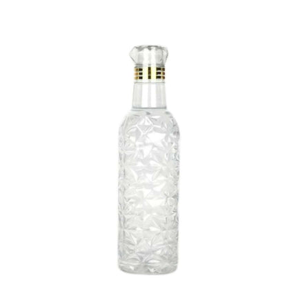 Plastic Fridge Water Bottle Set with Air Tight Cap (1000 ML, pack of 3) - HalfPe