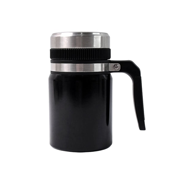 Stainless Steel Vacuum Coffee Cup with Non-Slip & Anti-Scald Design (Approx. 600ml)