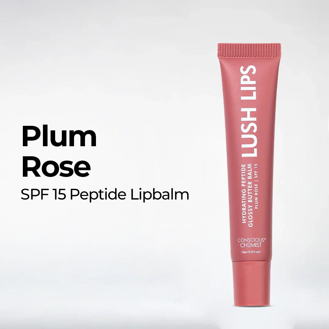 Glossy Peptide Lip Balm | Mocha Muse | Hydrates & Plumps | Lush Lips